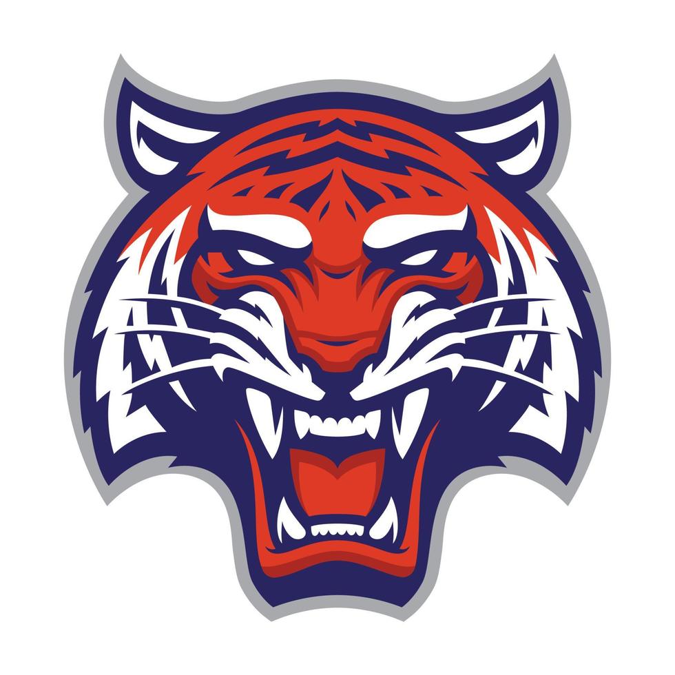 Tiger Vector Mascot