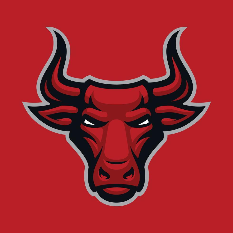 Bull Vector Mascot