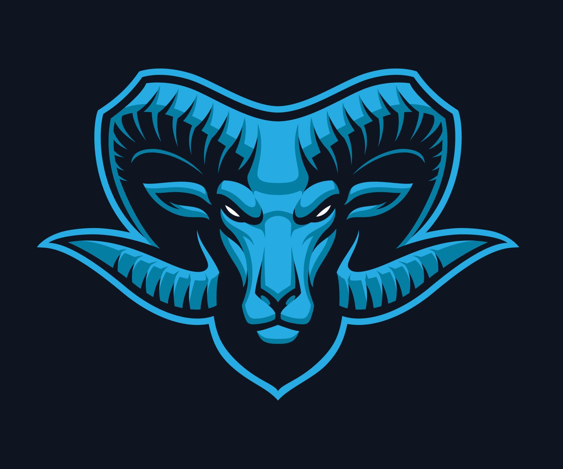 Ram Vector Mascot 4345669 Vector Art at Vecteezy