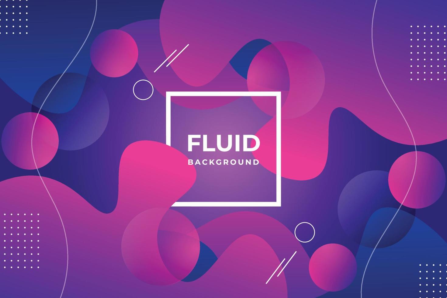 Realistic Abstract Modern Fluid Background Design vector