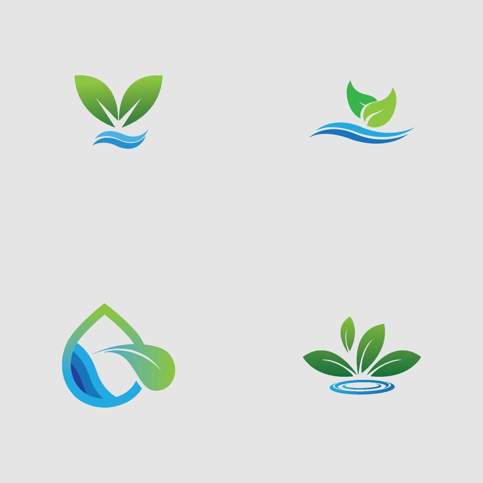 set of hydroponics vector