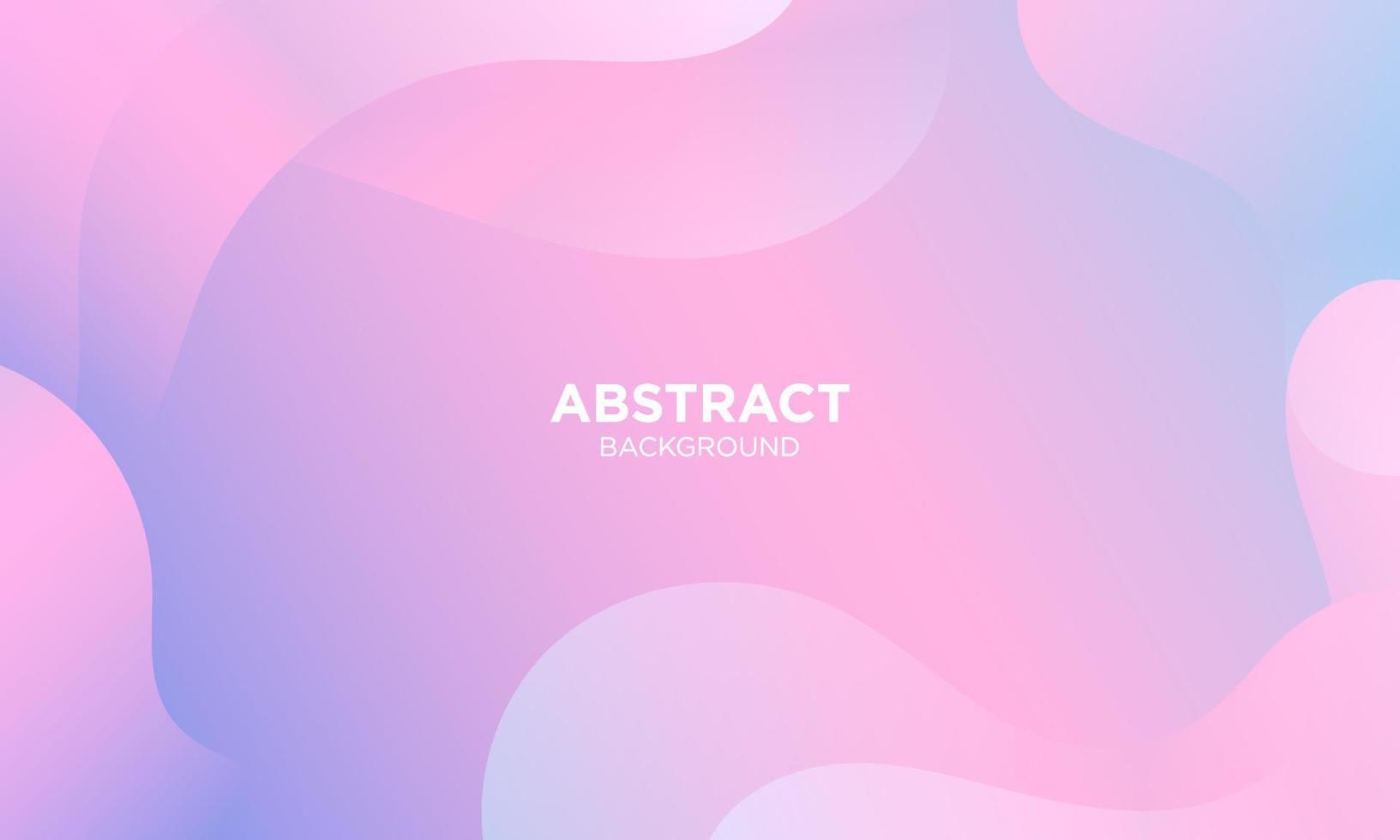 Abstract Pink Fluid Wave Background vector