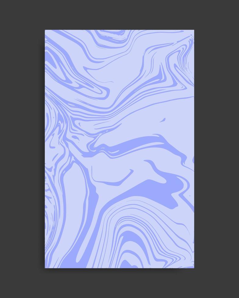 Fondo de mármol líquido azul abstracto vector