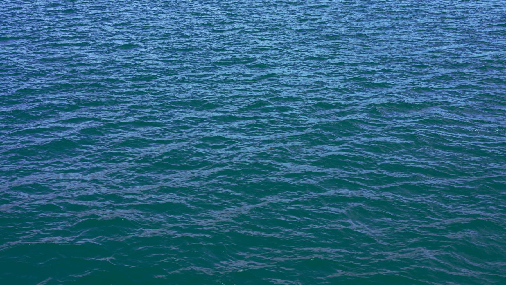 Texture of the water surface of the sea photo