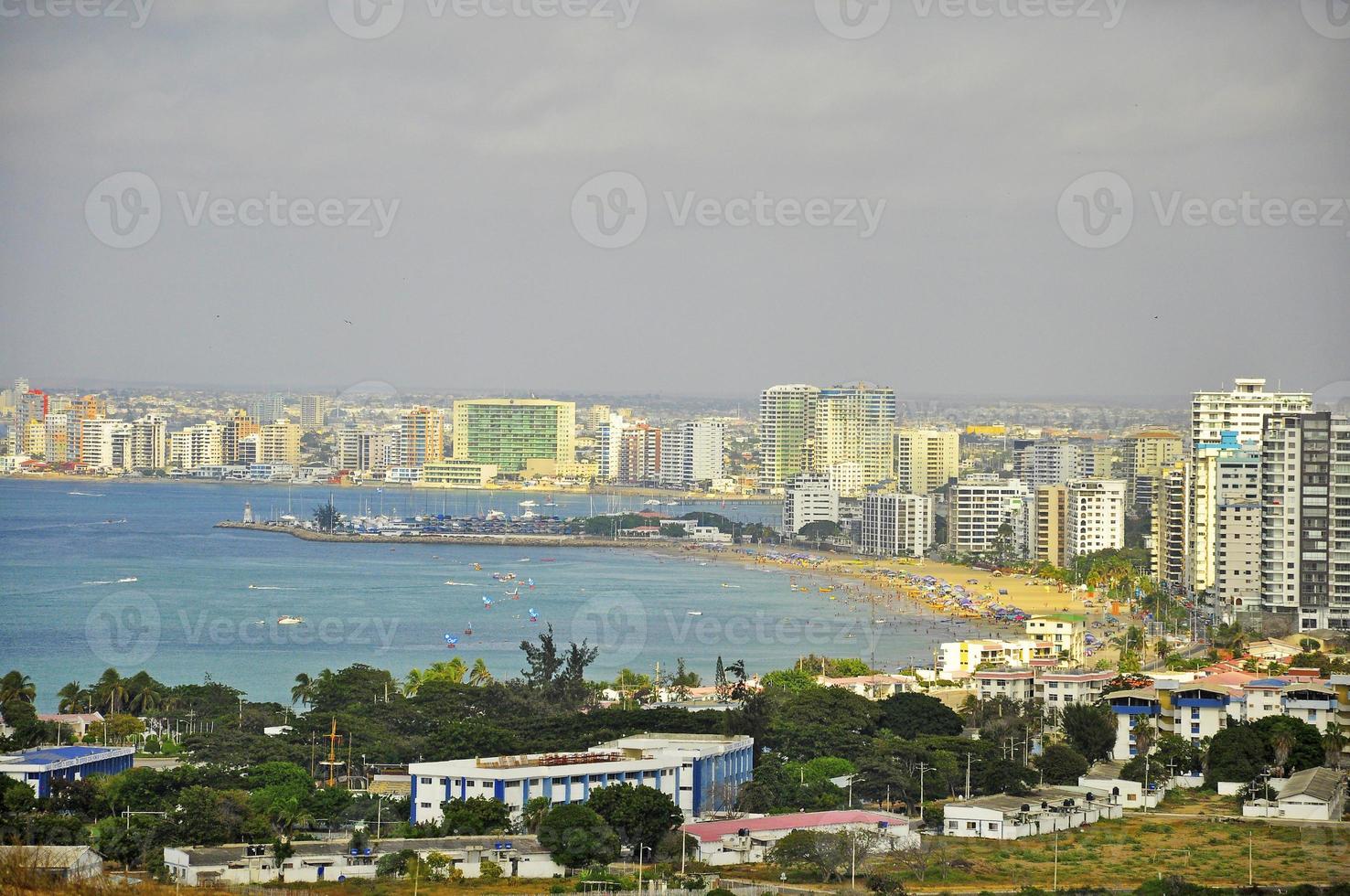 View of Salinas, Santa Elena Ecuador photo