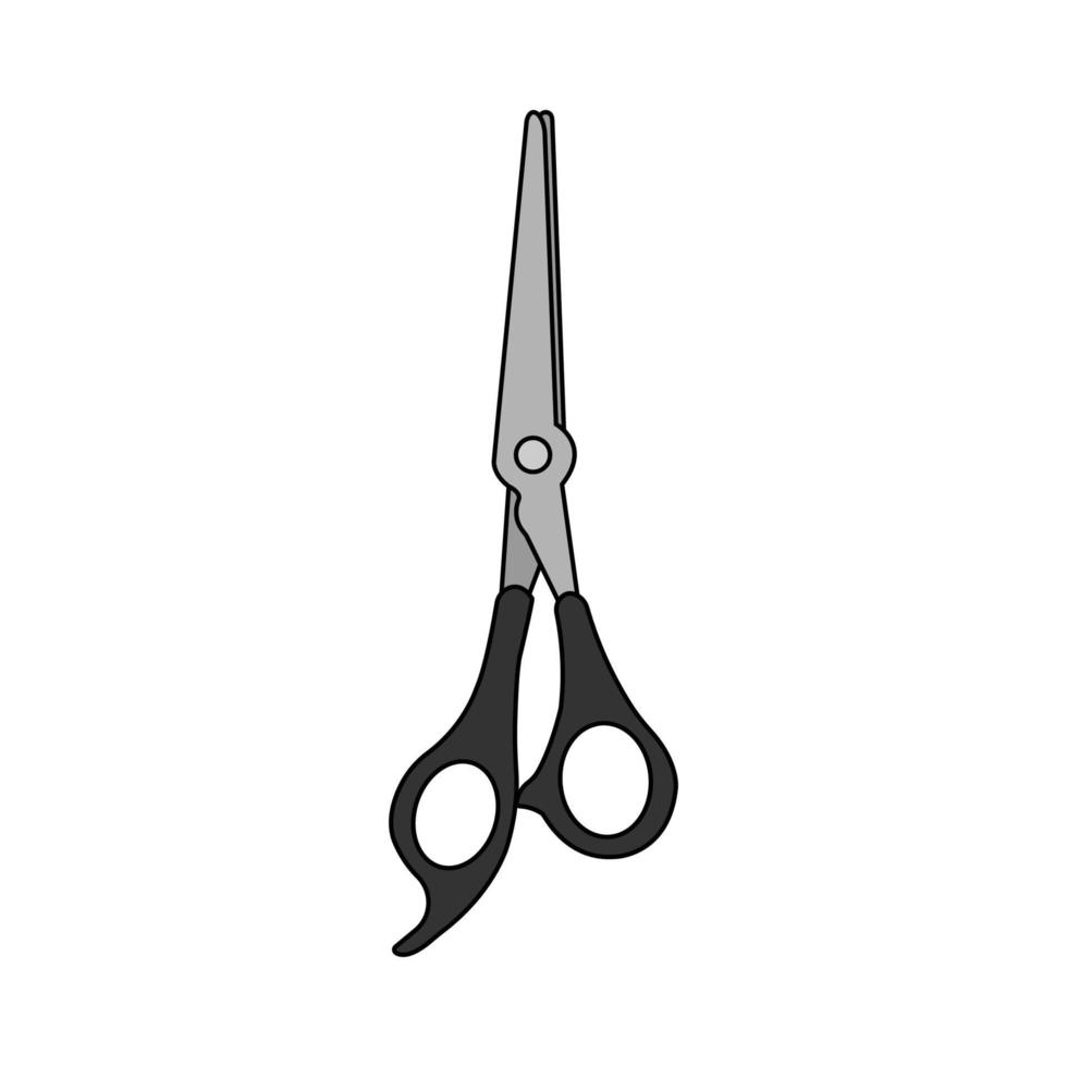 Scissors color icon. Shears. Isolated vector illustration