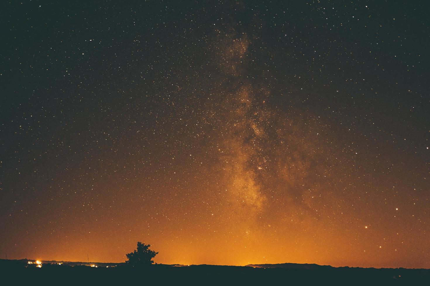 long exposure milky way photo