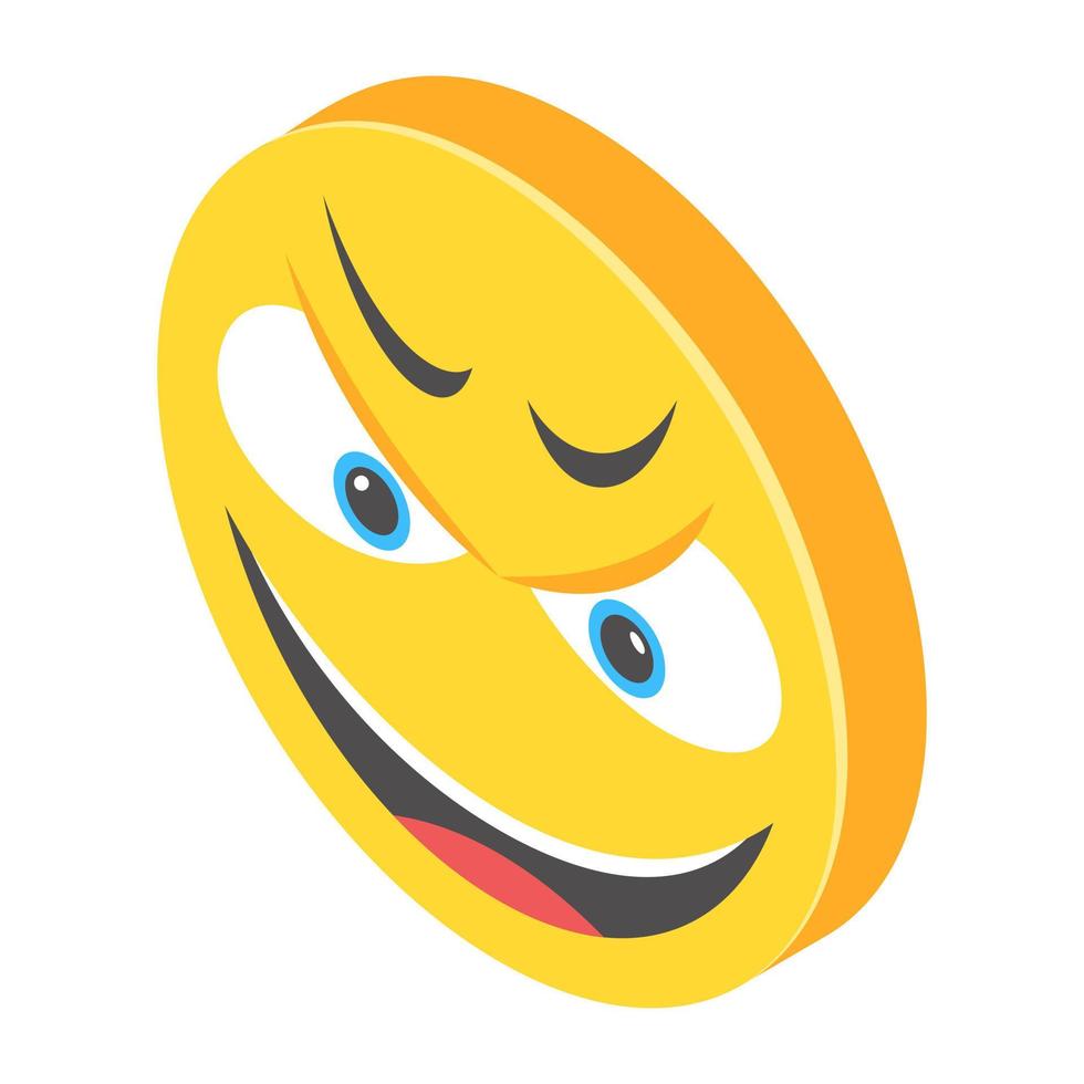 Trendy Emoji Concepts vector