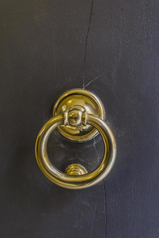 Vintage old door knob photo