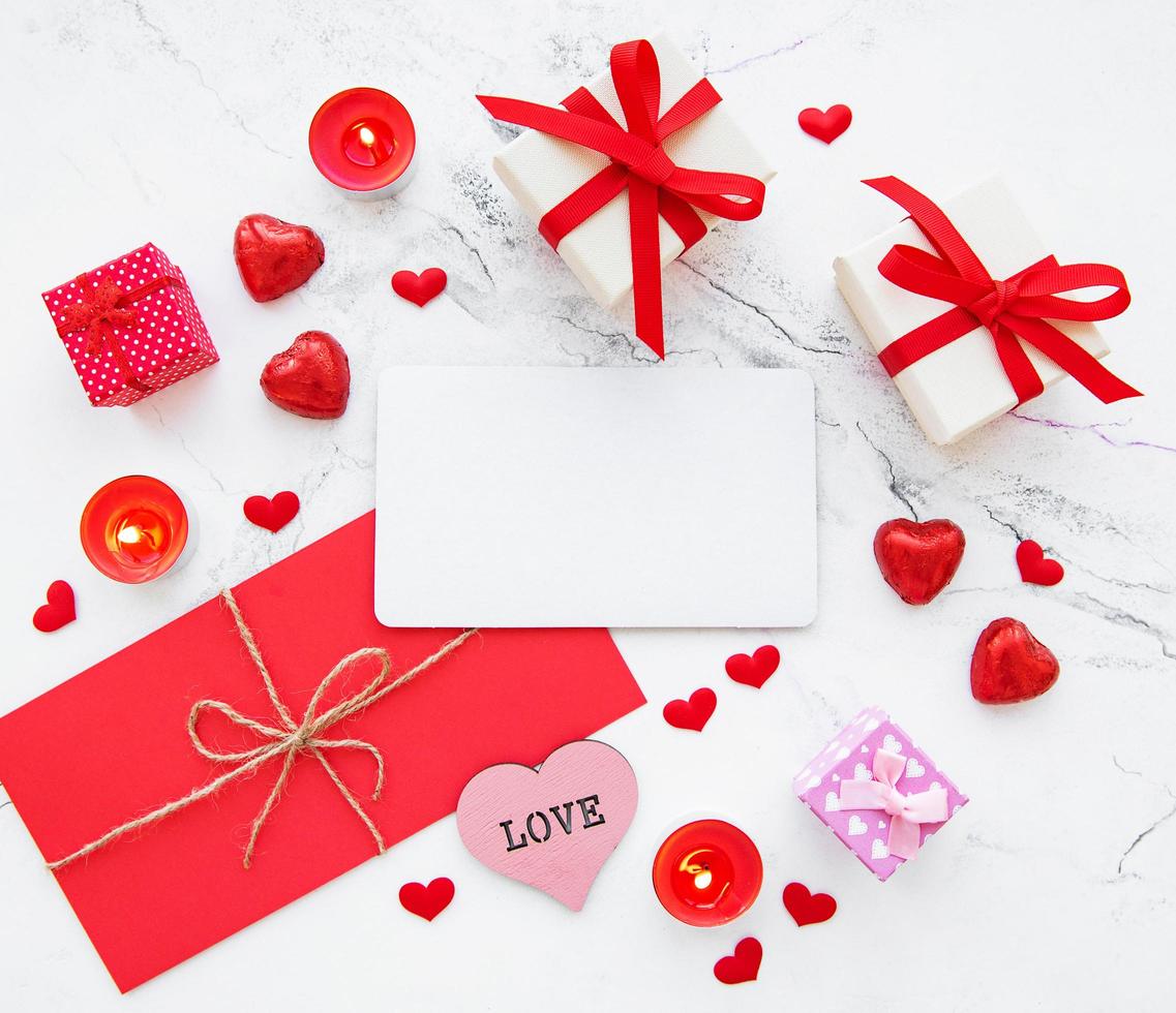 Valentine day romantic background photo