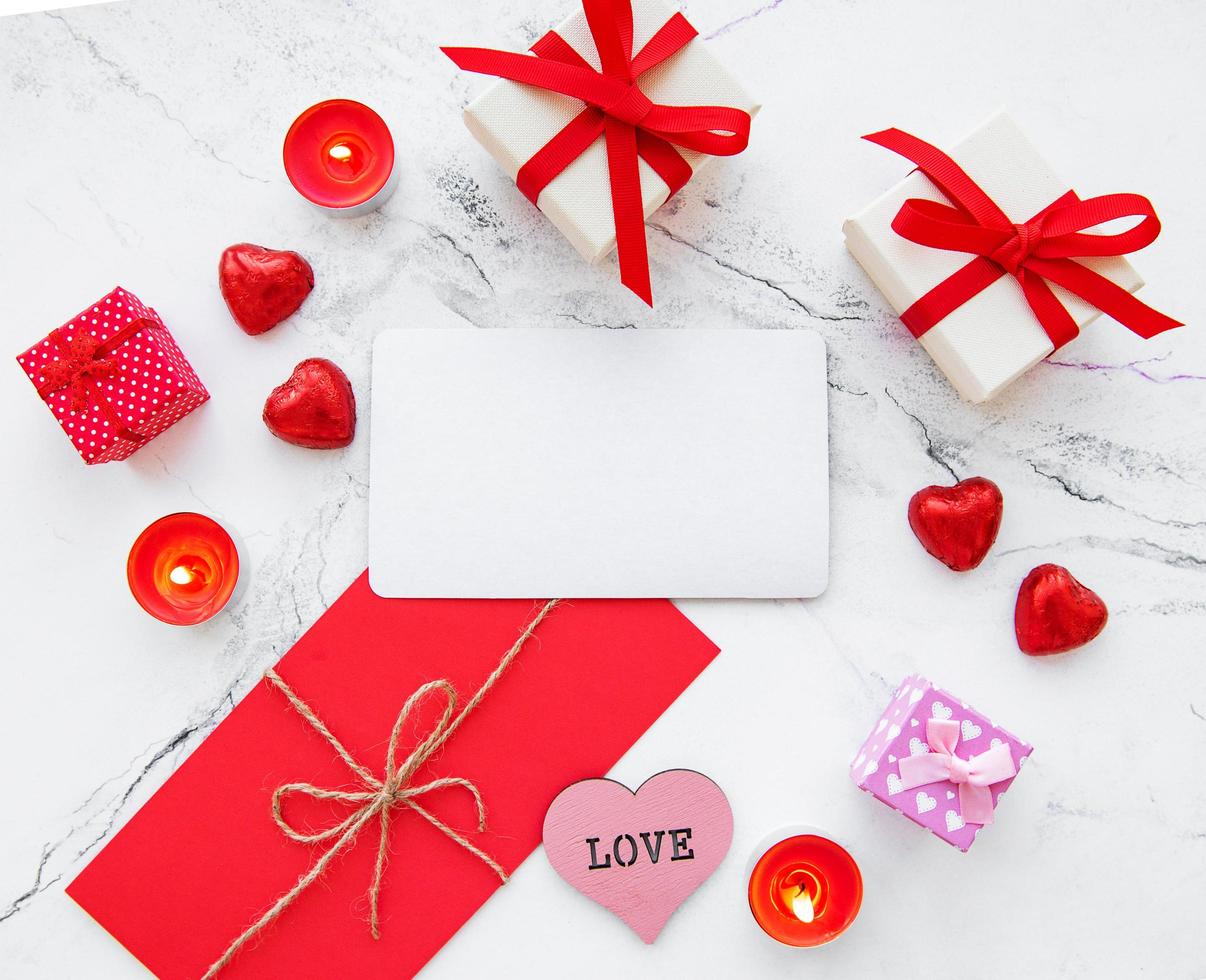 Valentine day romantic background photo