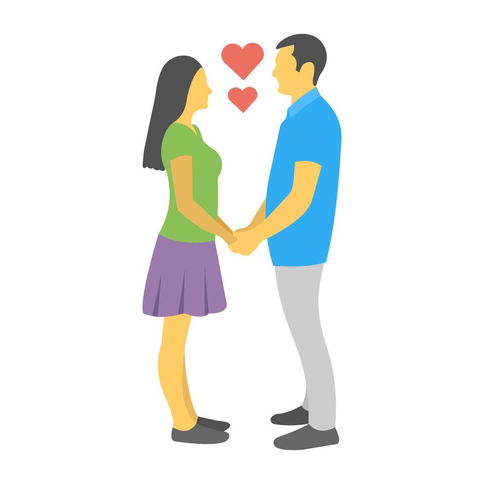 First Date Concepts vector