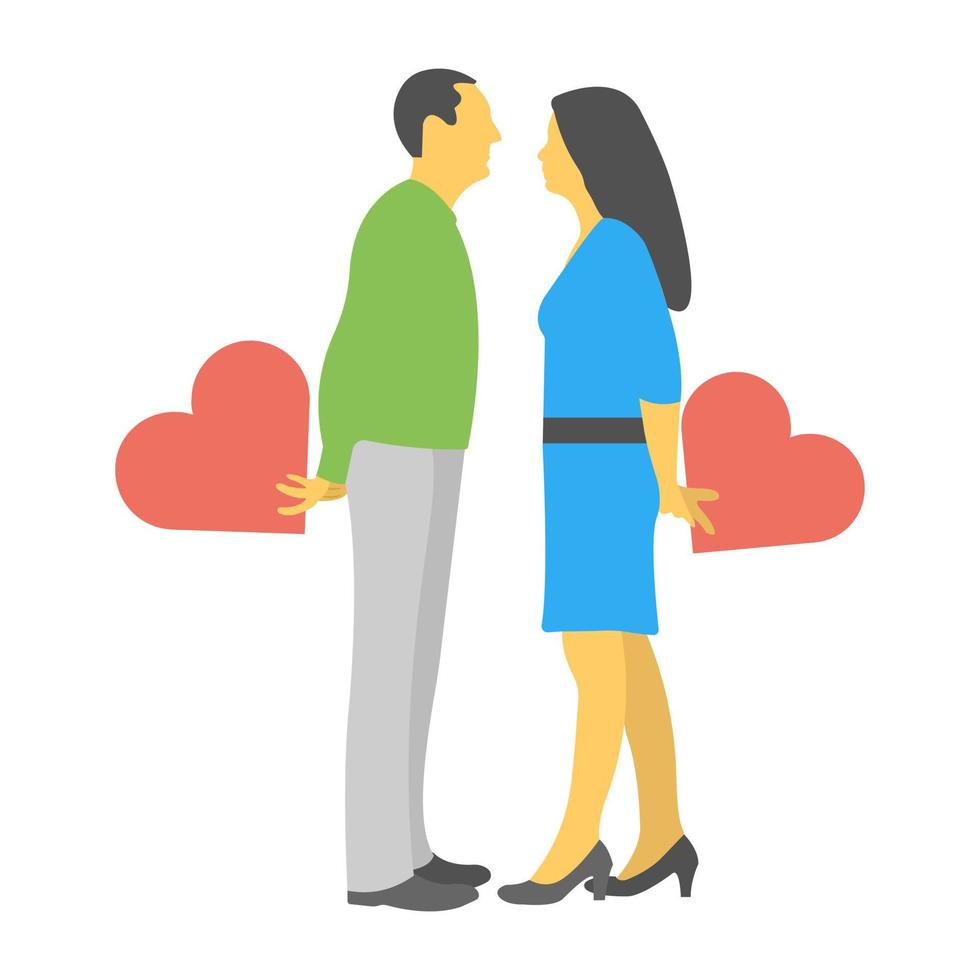 Couple Love Concepts vector