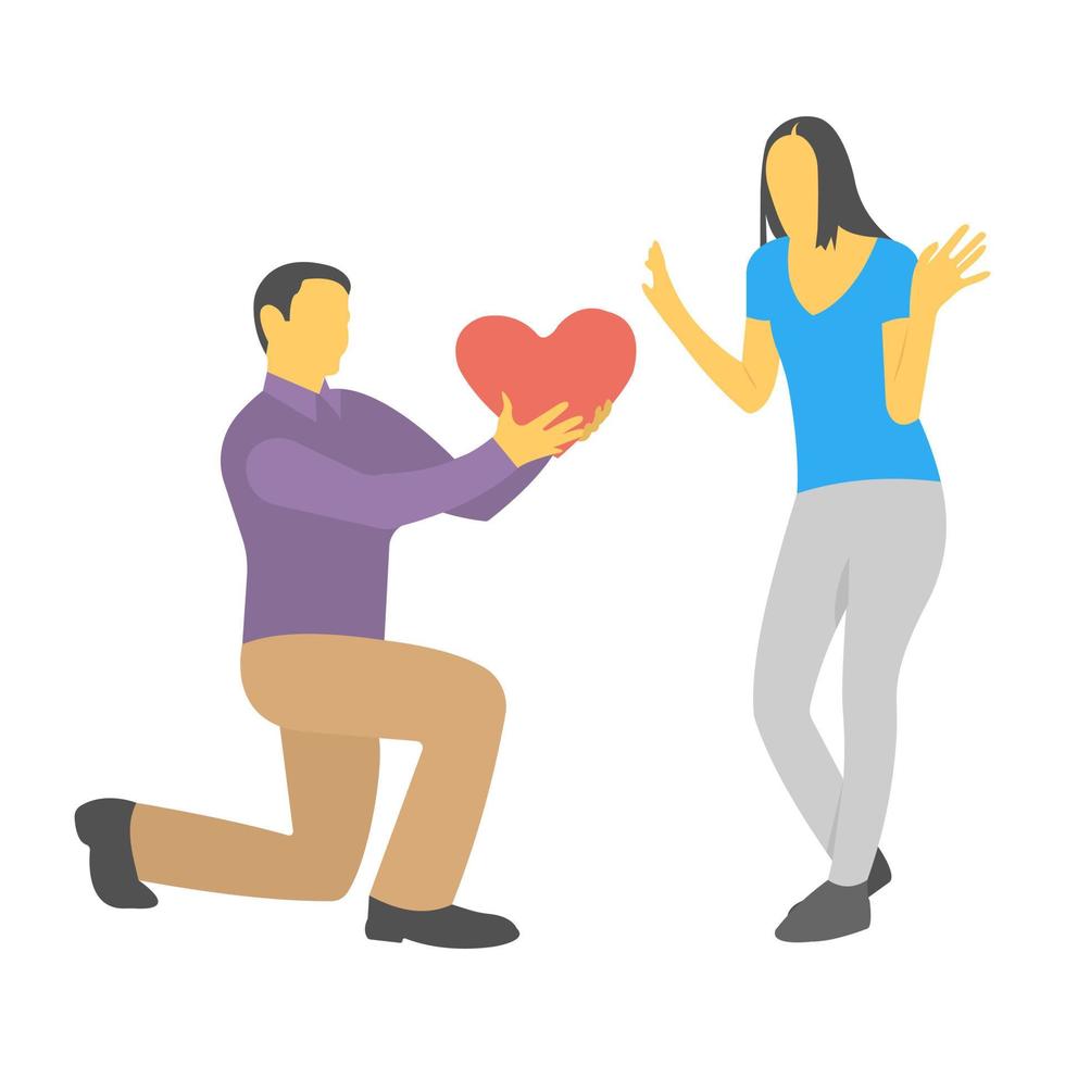 conceptos de baile de pareja vector