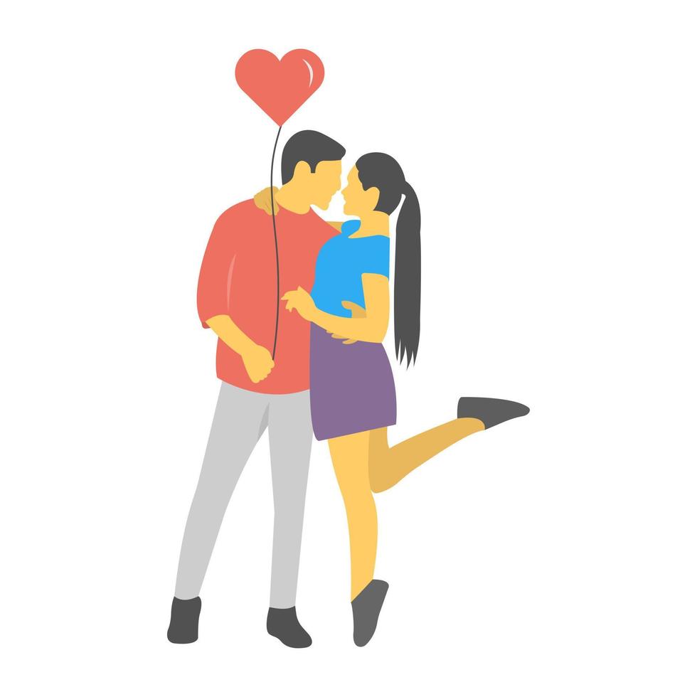 conceptos de baile de pareja vector