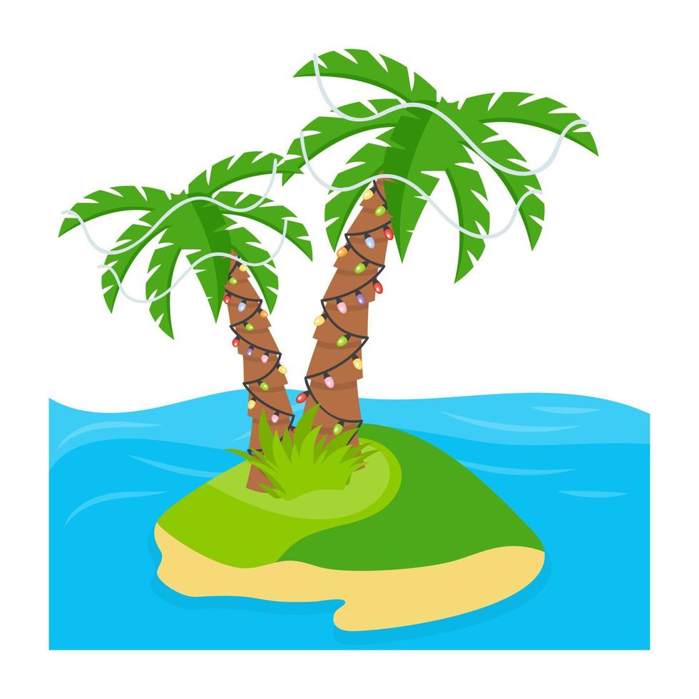 Tree Decorations Concepts vector