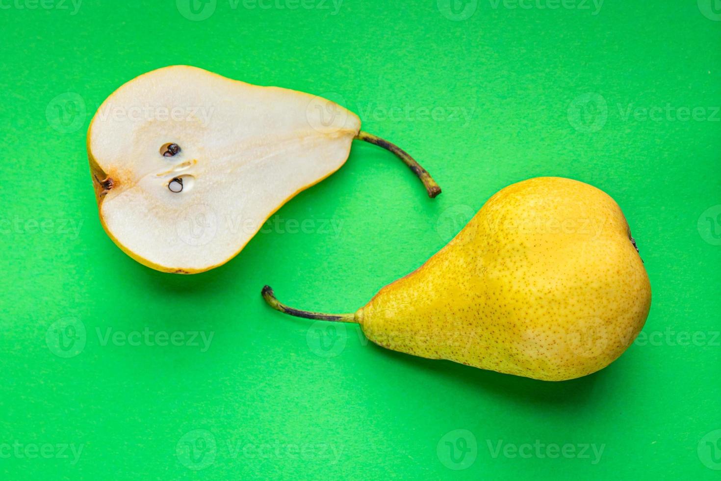 pera fruta comida fresca merienda comida vegana o vegetariana foto