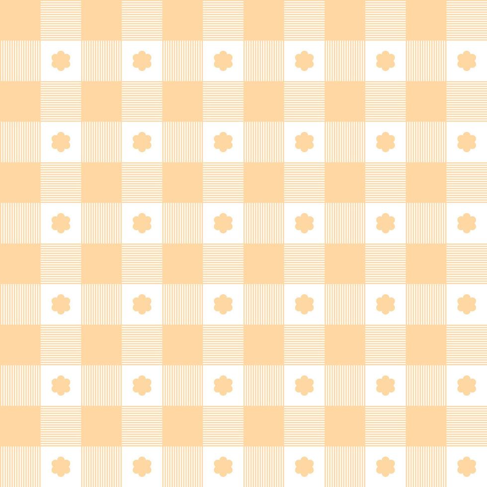 Classic seamless checkers pattern design for decorating, wrapping paper, wallpaper, fabric, backdrop and etc. vector