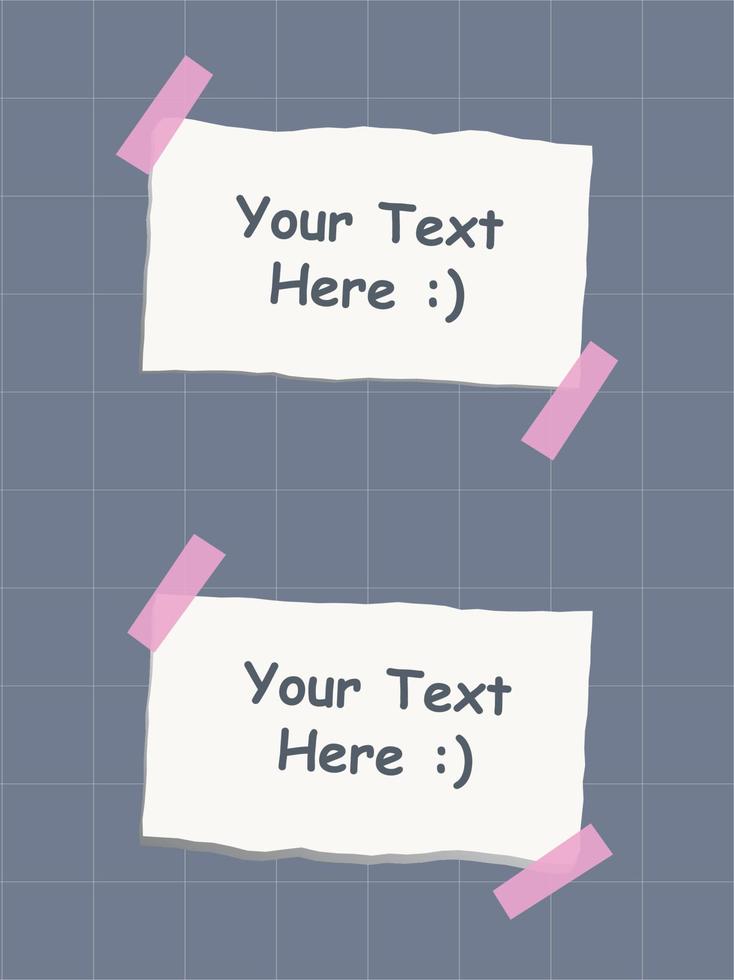thank you note, thank you note on paper vector