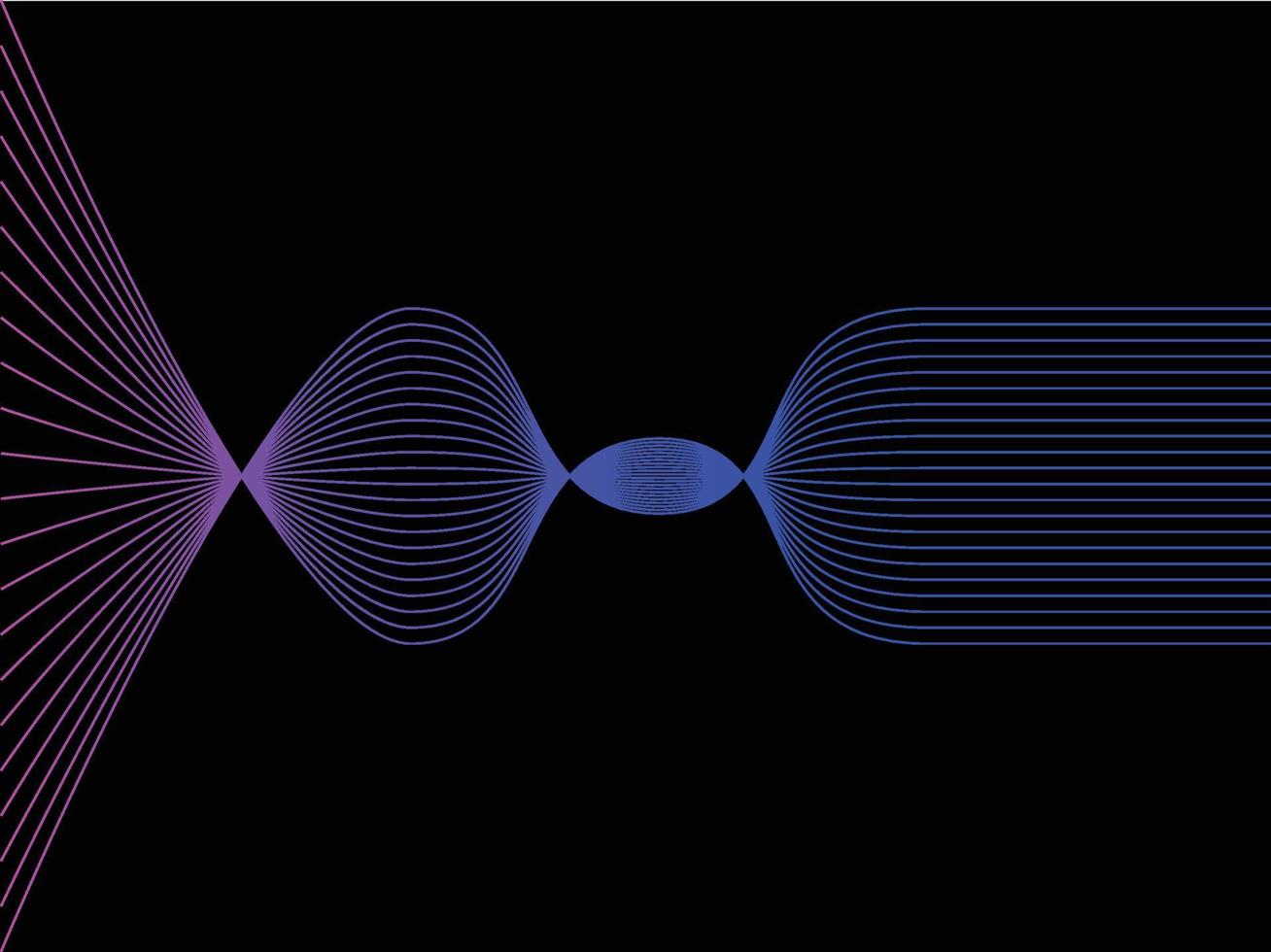 Wavy background, wave line background, spectrum illustration vector
