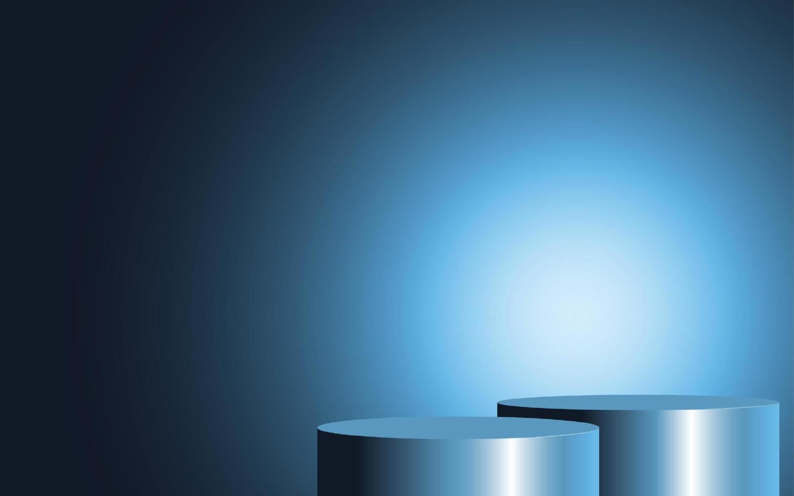 Abstract Background Blue gradient for Insert text, copy space, ad. vector illustration