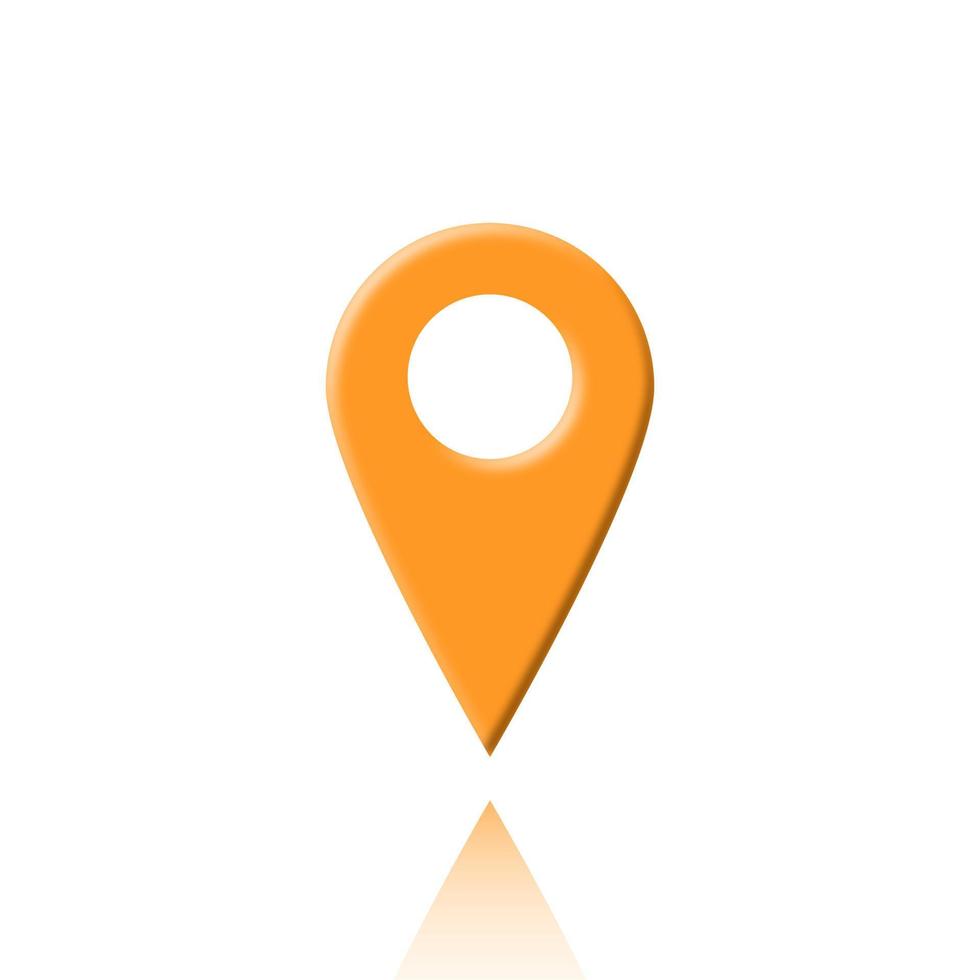 Pin location icon illustration vector