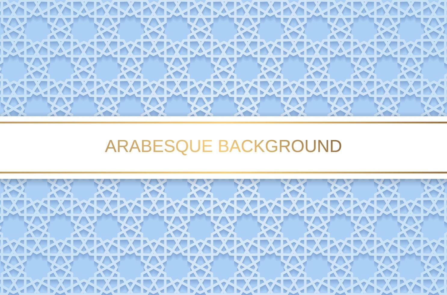 Modern blue background with repeating geometric motifs. vector
