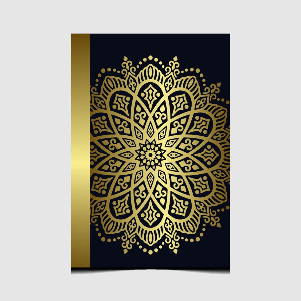 Luxury ornamental mandala background with arabic islamic east pattern style vector