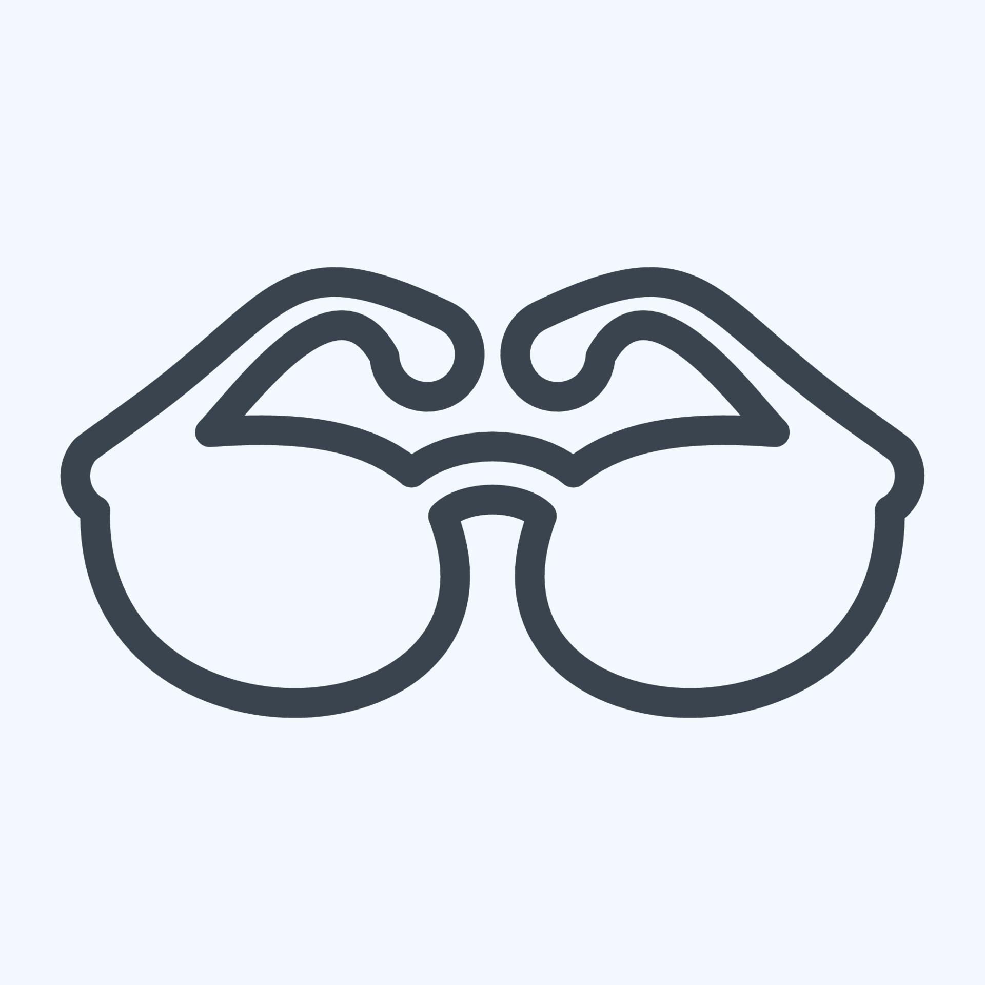 Icon Sunglass - Line Style,Simple illustration,Editable stroke 4375935 ...