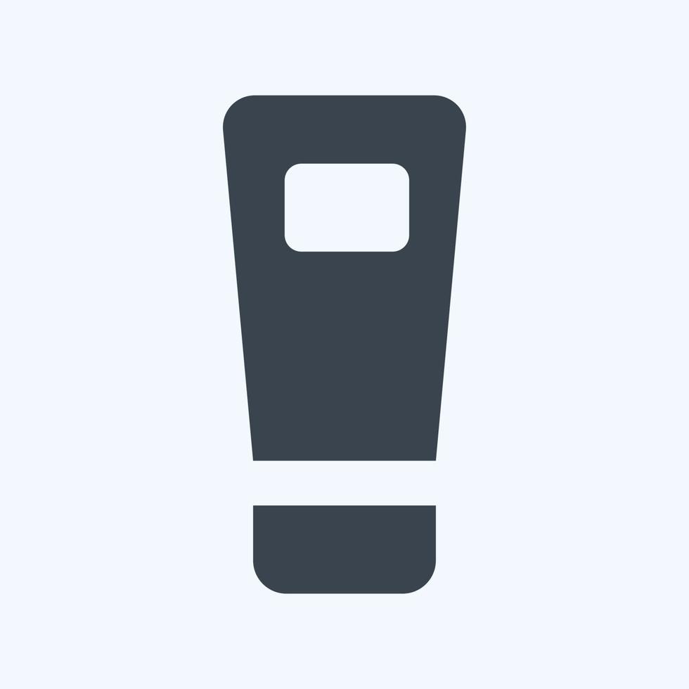 Icon Lotion - Glyph Style vector