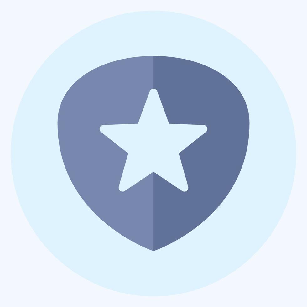 Icon Favorite Game - Flat Style,Simple illustration,Editable stroke vector
