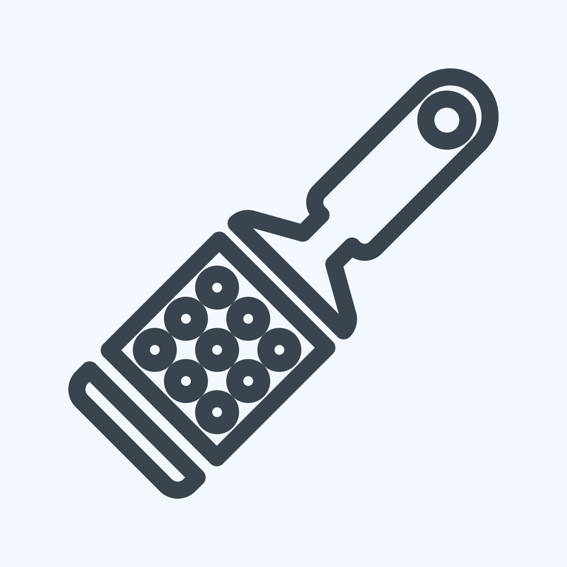 Icon Rasp 2 Line Style Simple illustration, Editable stroke