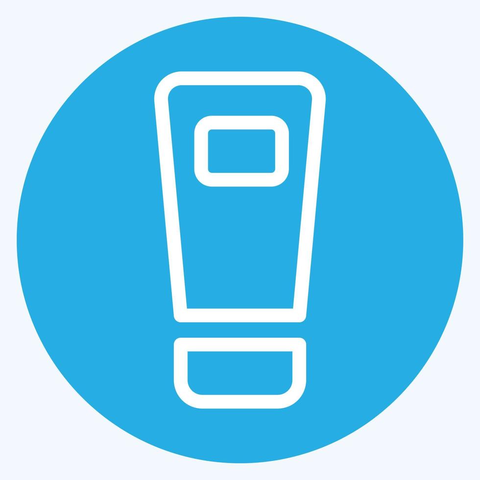 Icon Lotion - Blue Eyes Style vector