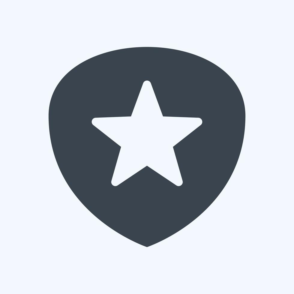 Icon Favorite Game - Glyph Style,Simple illustration,Editable stroke vector