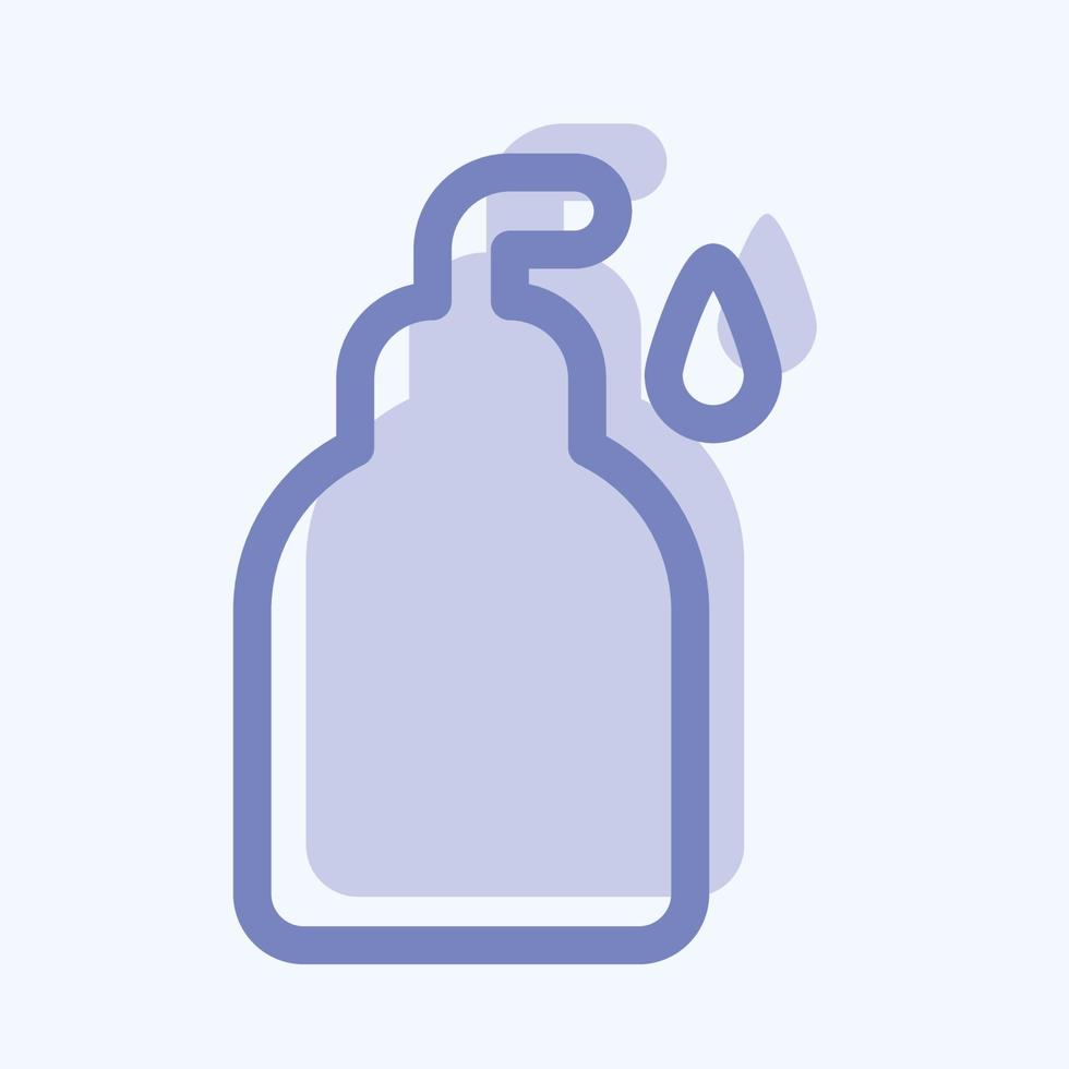 Icon Liquid Soap - Two Tone Style vector