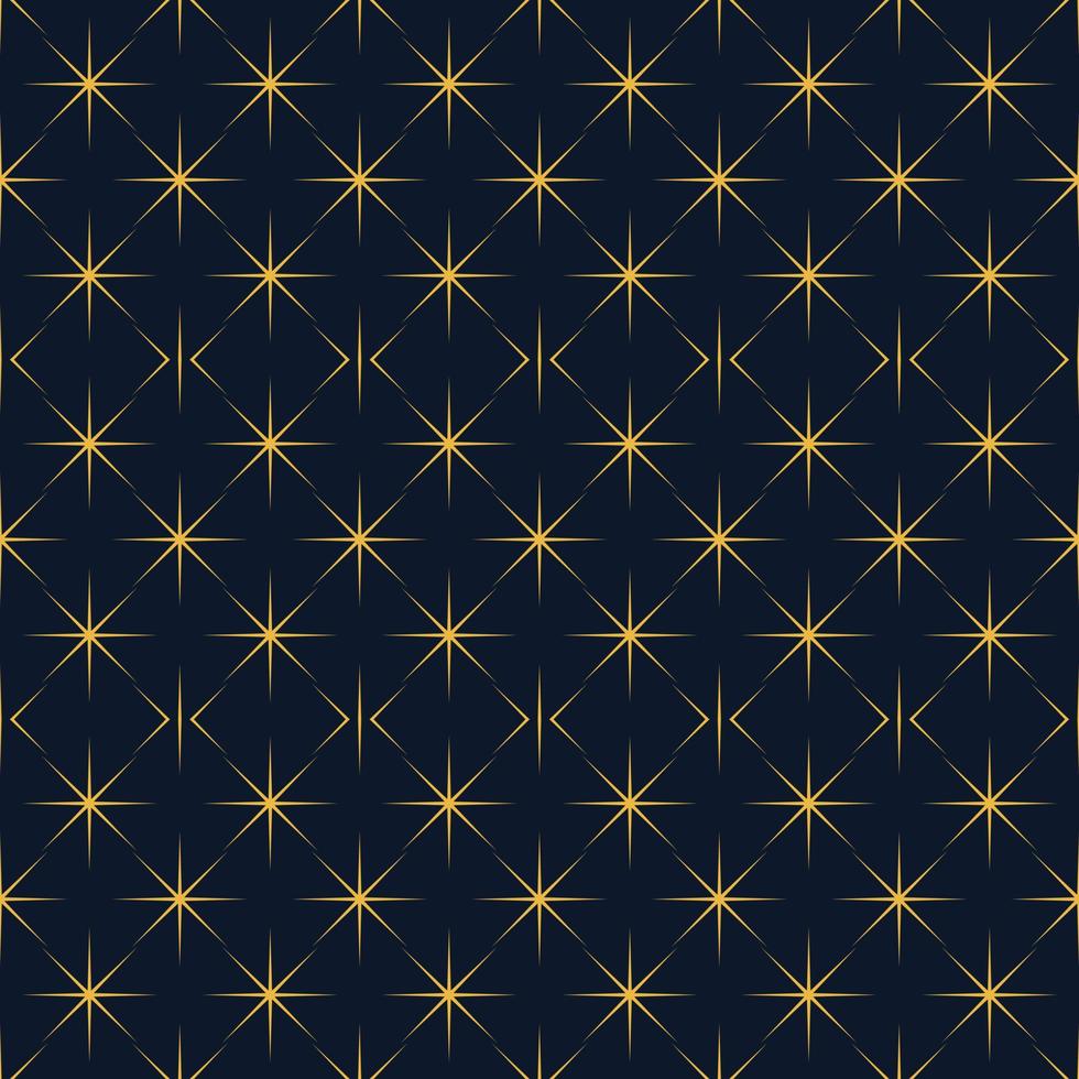 Seamless Pattern Background of Shining Star Shape vector