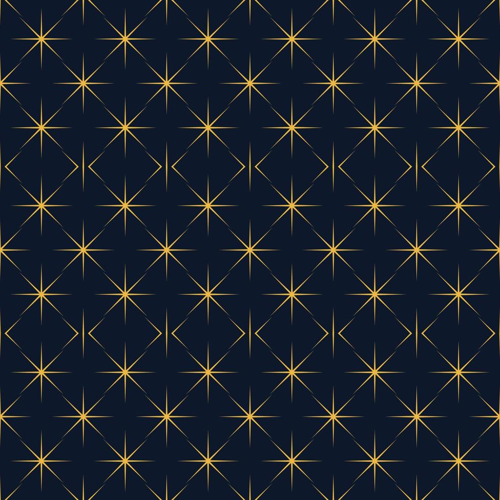 Seamless Pattern Background of Shining Star Shape vector