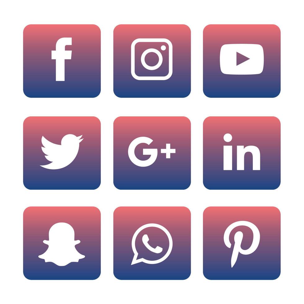 Social Media flat icons technology, network. background  group smiley face sale. Share, Like, Vector illustration Twitter, YouTube, WhatsApp, Snapchat, Facebook, instagram, tiktok, tok