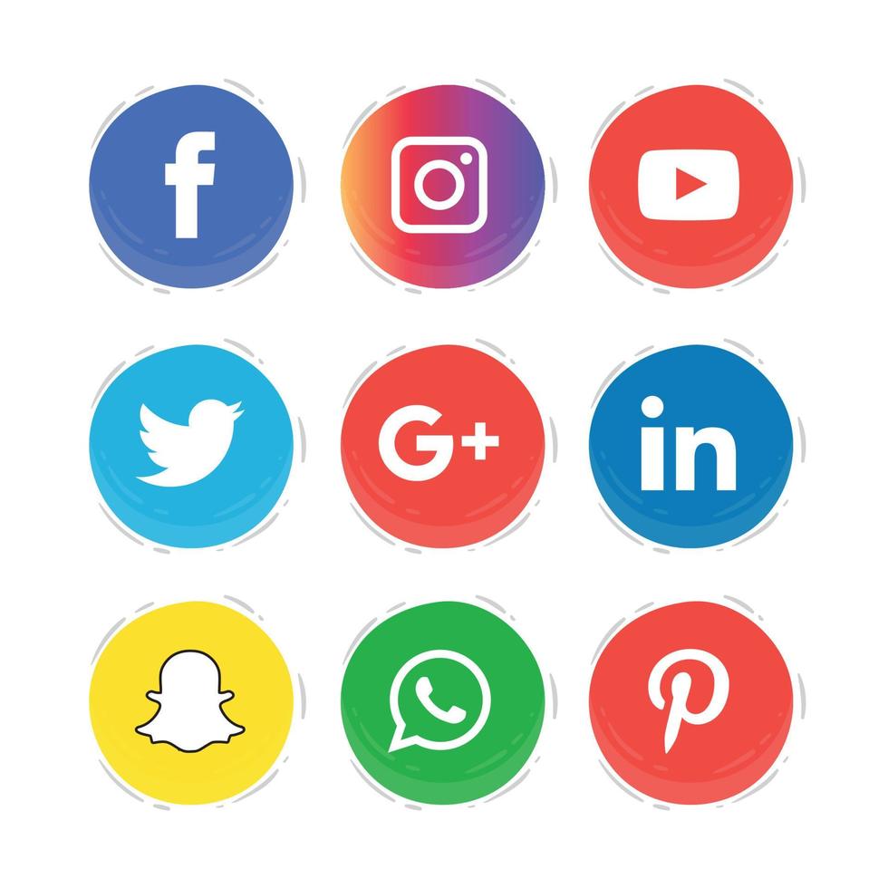 Social Media flat icons technology, network. background  group smiley face sale. Share, Like, Vector illustration Twitter, YouTube, WhatsApp, Snapchat, Facebook, instagram, tiktok, tok