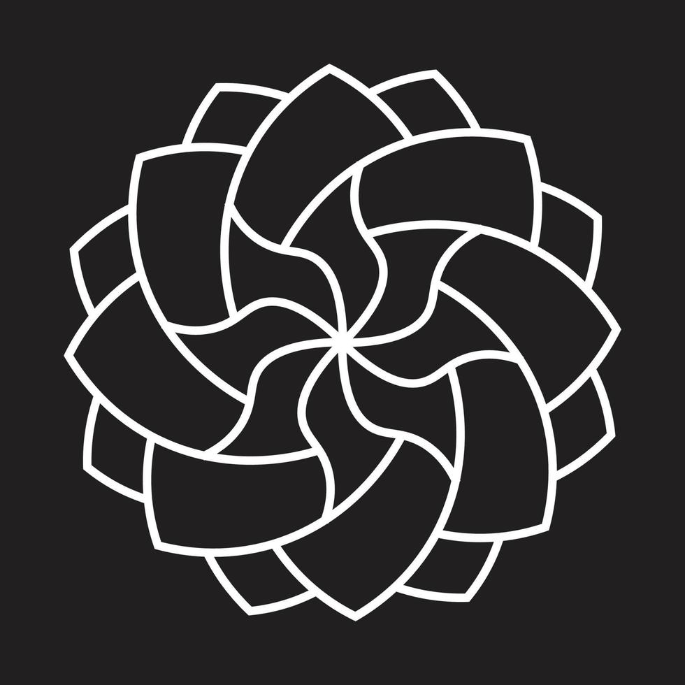 Indian Mandala Design vector