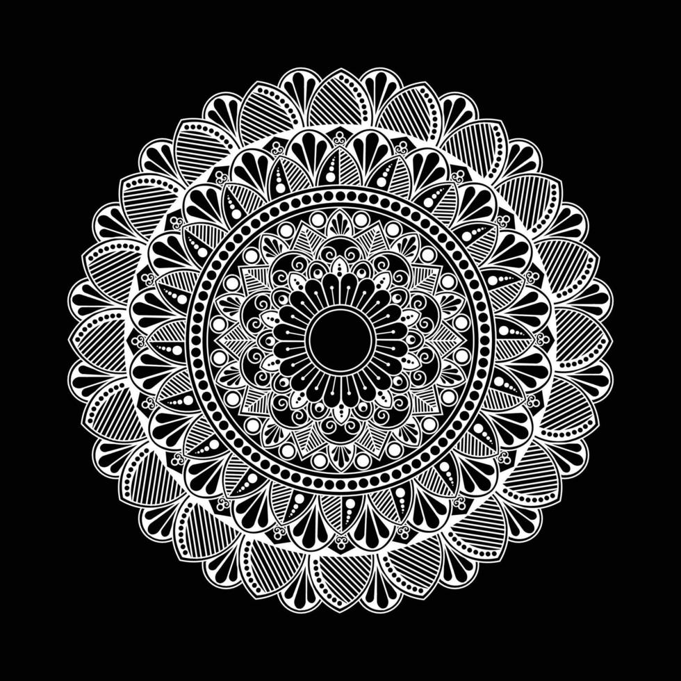Indian Mandala Design vector