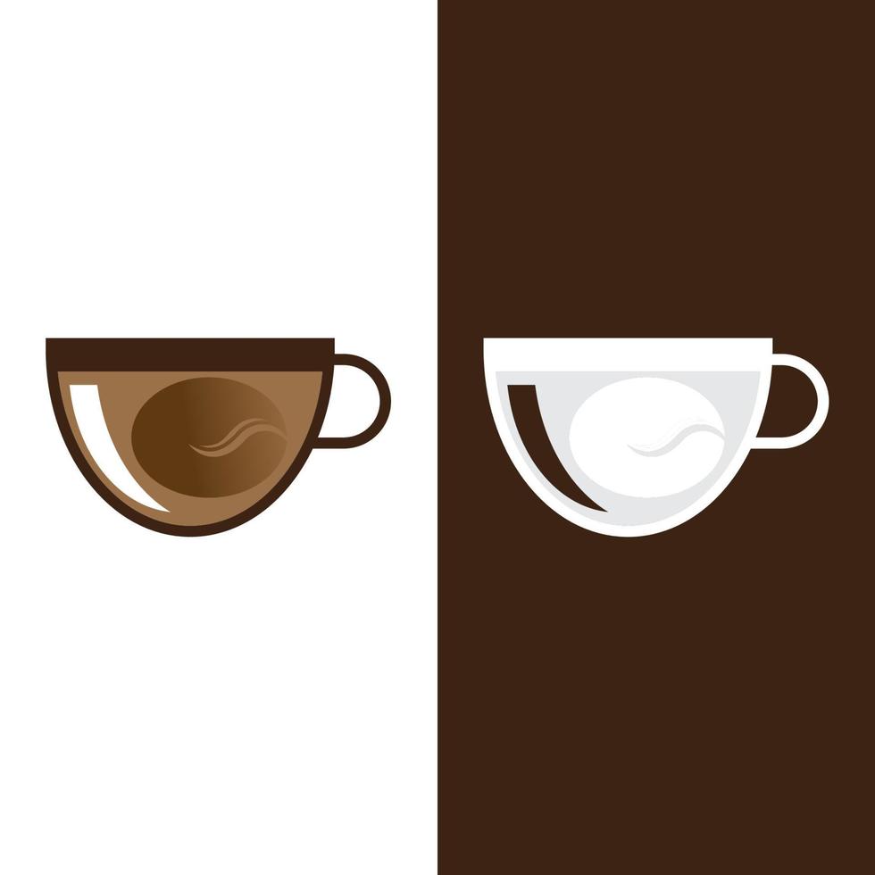 vector de icono de grano de café