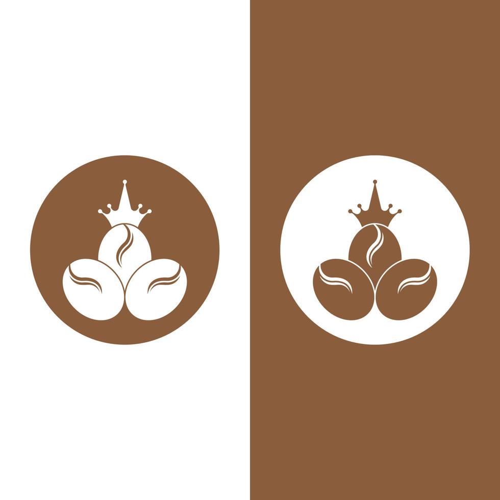 coffee bean icon vector