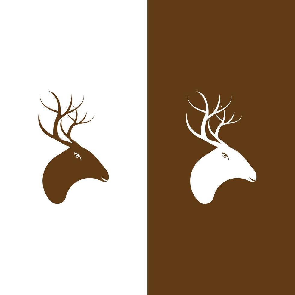 Deer vector icon illustration design