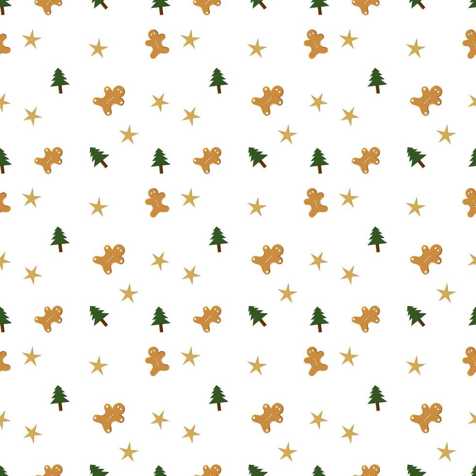 Christmas vector repeat pattern, simple Christmas theme vector repeat pattern for textile, wallpaper gift wrapper, party invitation, fabric, curtains, web banner...
