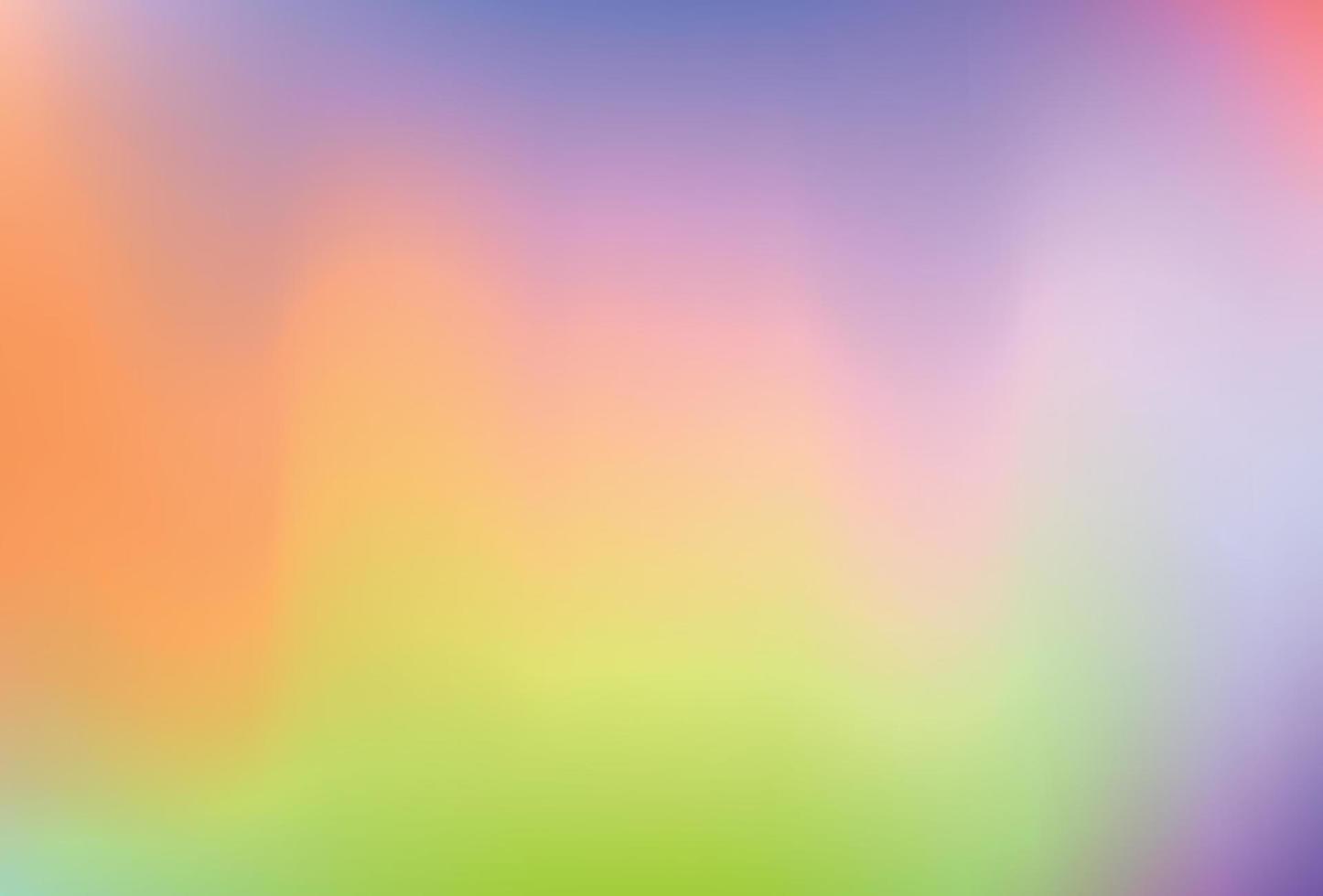 Smooth and blurry colorful gradient mesh drawing. vector