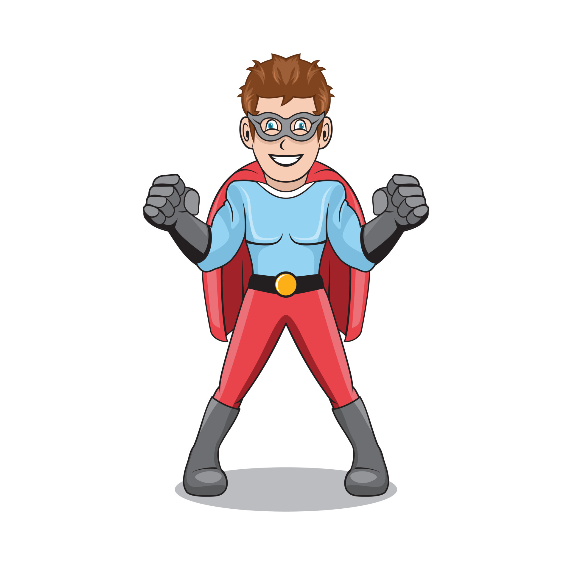 Super hero character Cartoon design illustration 4388091 Vector Art at  Vecteezy