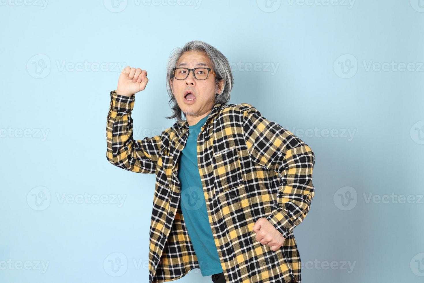 Man in Blue photo