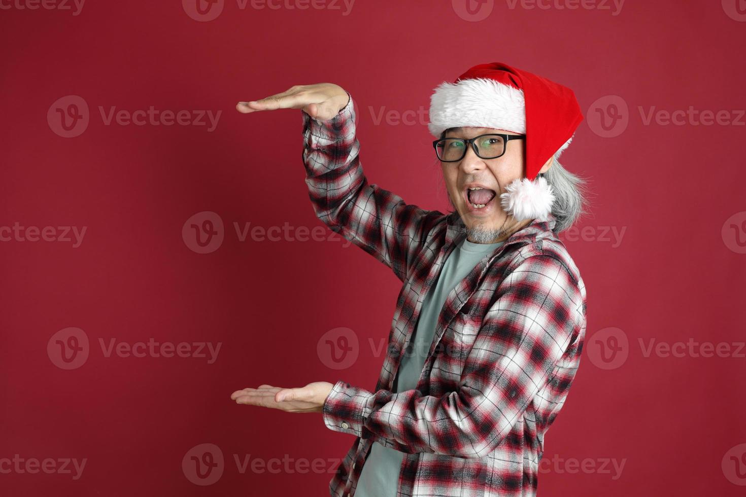 Man in Christmas Season photo