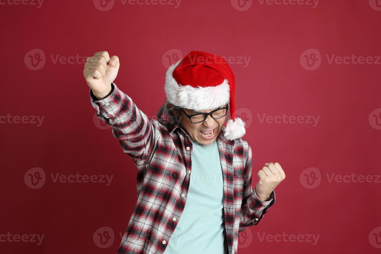 Man in Christmas Season photo